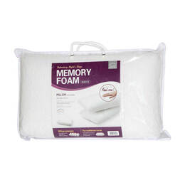 Gối Memory Foam 50D, Hình Dáng Thường 500x300x100mm, Trọng Lượng 500G - White - LocknLock - HLW112
